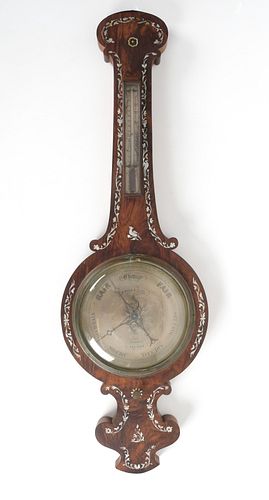 American Rosewood Barometer, B. Pike & Sons