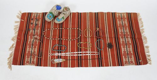 Group of Native American items