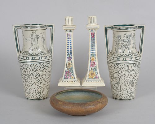 A Group of American Pottery