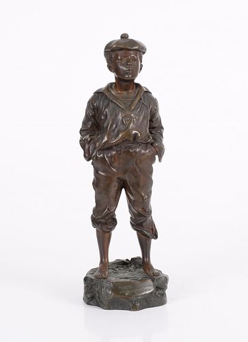 French Bronze, Whistling Boy: Le Mousse Siffleur