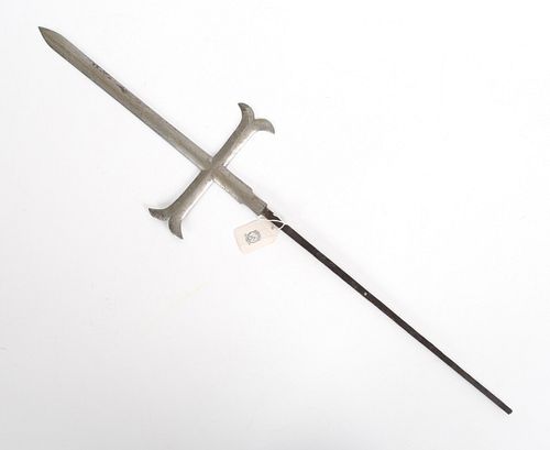 A Steel Halberd Blade