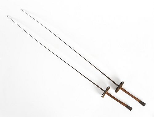 A Pair of 19th Century Fencing Swords