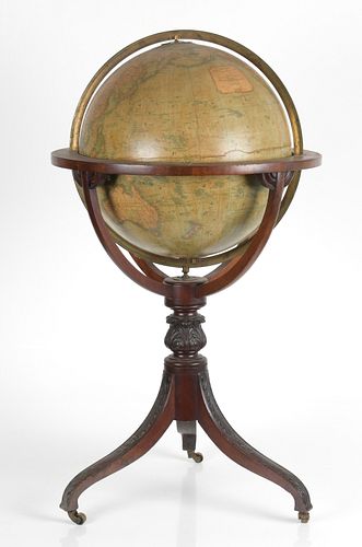 English 18-Inch Terrestrial Floor Globe, Malby's