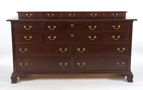 Stickley Chippendale Style Mahogany Dresser
