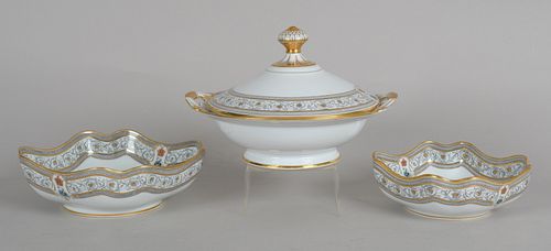 Carlsbad Porcelain, Three Serving Pieces