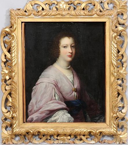 OLD MASTER OIL ON CANVAS PORTRAIT OF LADY