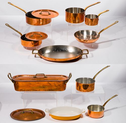 Copper Cookware Assortment