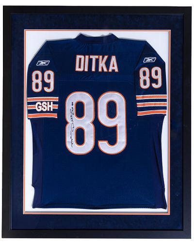 Chicago Bears Mike Ditka Signed Jersey