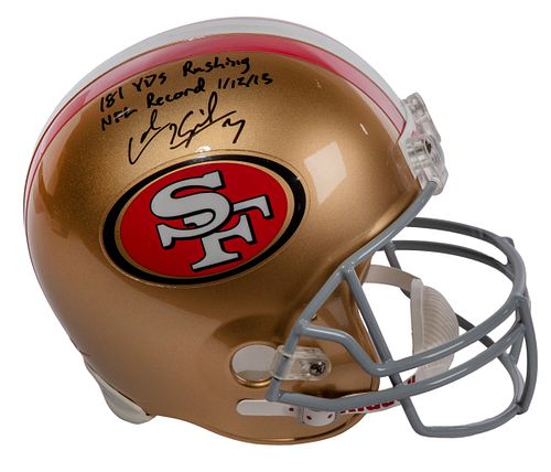 San Francisco 49ers Colin Kaepernick Signed Football Helmet