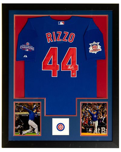 Chicago Cubs Anthony Rizzo Signed Jersey