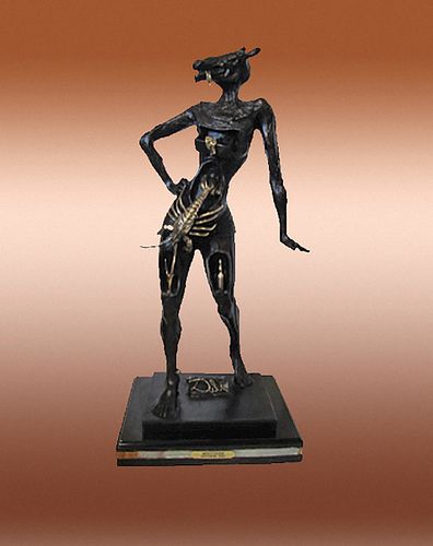 Salvador Dali Venus Minotaur Bronze Sculpture after Dali