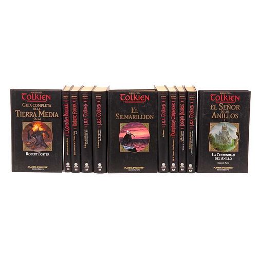 Biblioteca Tolkien.  México: Editorial Planeta DeAgostini, 2002.El Señor de los Anillos / Guía Completa de la Tierra Media. Piezas: 11.