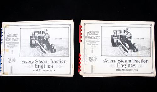 Two 1914 Avery Company Manufacturers Catalogs
