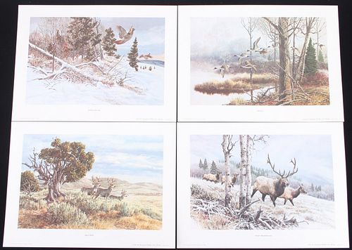 "Tom Beecham" Wildlife Prints From Remington Arms