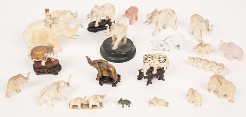 Miniature Elephant Collection (Antique)