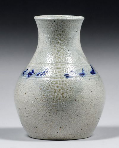 Early Jugtown PotteryÂ Salt Glaze Vase c1920s