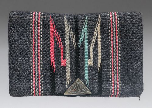 Chimayo - Native American Hand Loomed Purse c1930/40s