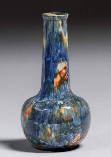 Pacific Clay Product Early Blended Vase c1920s