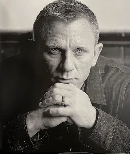 Terry O'Neill, A Closer Look At Craig's Ice-Eyed Stare, At A North London Pub, 2012