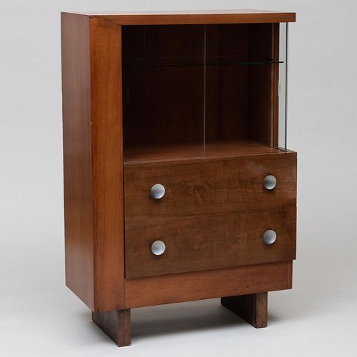 Gilbert Rohde for Herman Miller Walnut Cabinet, Model 3622