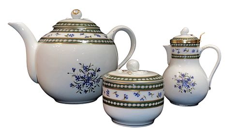 BERNARDAUD LIMOGES France Marie Antoinette Pattern Tea Set