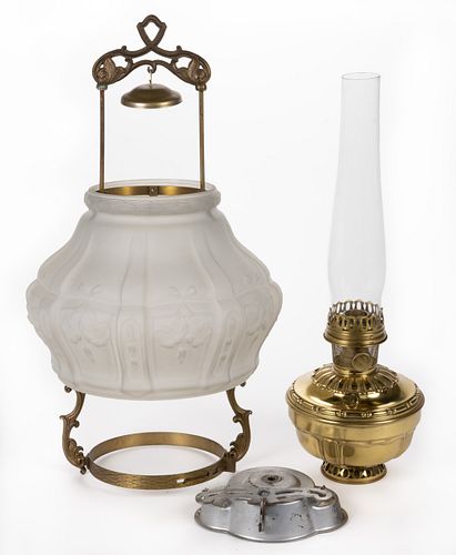 ALADDIN MODEL 7 / NO. 717 KEROSENE HANGING LAMP