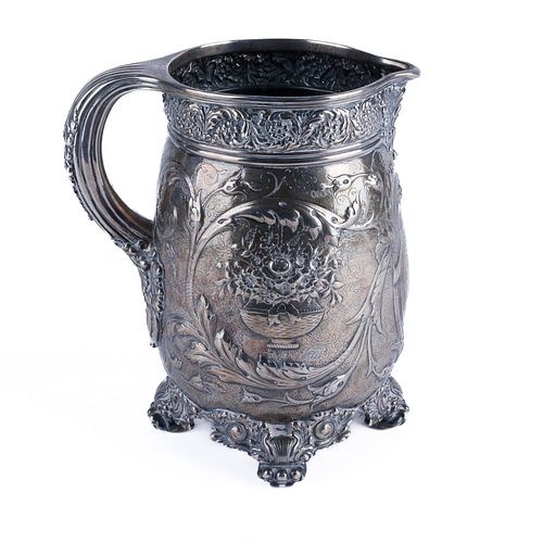 Tiffany & Co. Sterling Pitcher of Historical Interest