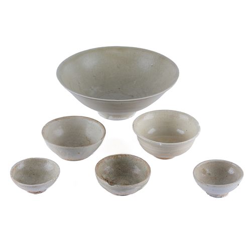 Song Style Glazed Bowls