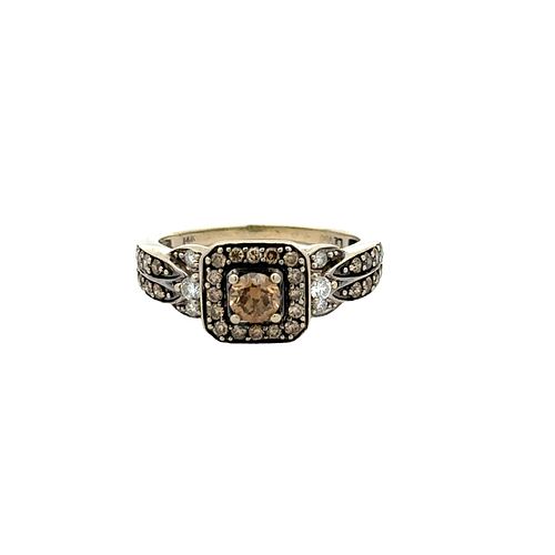 Le Vian 14k Gold Ring with champagne Diamonds