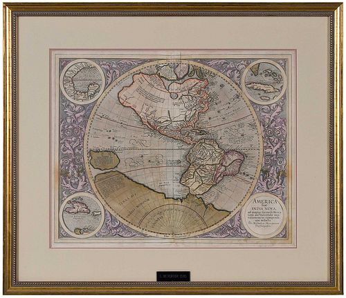 Michael Mercator - Map of the Western Hemisphere