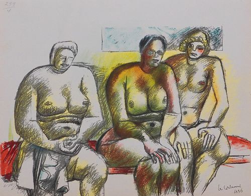  Le Corbusier: Sans Titre (Three Nudes)