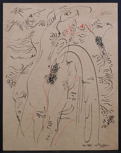 Andre Masson, Manner of/ Attributed: Surreal Forms