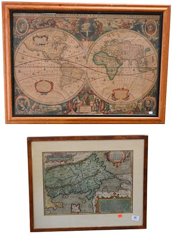 Two Framed Maps