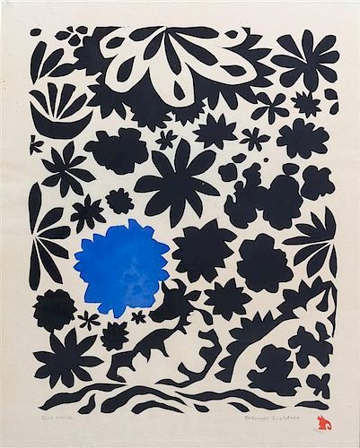 Schomer Frank Lichtner, (Wisconsin, 1905-2006), Blue Flower