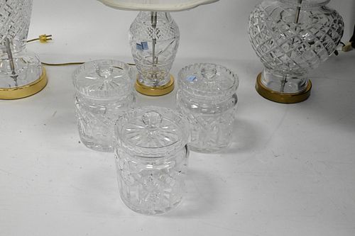 Six Waterford Crystal Items