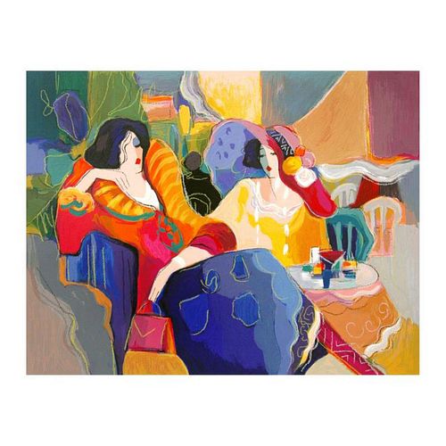 Isaac Maimon, "Something To Say" Limited Edition Serigraph, Numbered and Hand Signed with Letter of Authenticity.