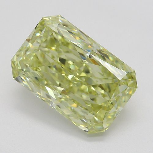 2.33 ct, Natural Fancy Greenish Yellow Even Color, VS1, Radiant cut Diamond (GIA Graded), Appraised Value: $84,800 