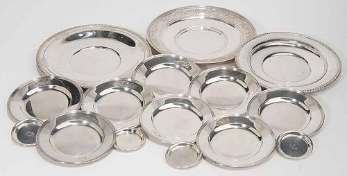 Fifteen Sterling Round plates
