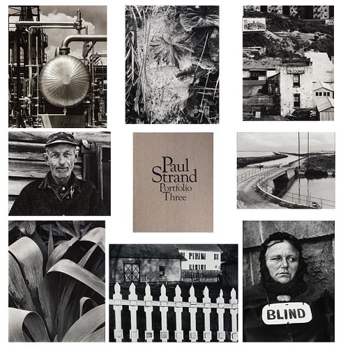 Paul Strand (Am. 1890-1976), Portfolio Three, 1981: 8/10 Works