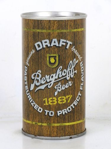 1968 Berghoff Draft Beer 12oz T39-22 Ring Top Can Pueblo Colorado