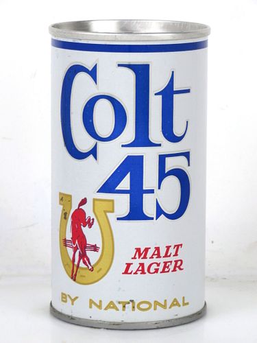 1967 Colt 45 Malt LAGER 12oz T56-11 Ring Top Can Baltimore Maryland mpm