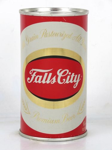 1958 Falls City Premium Beer 12oz 61-31.0 Flat Top Can Louisville Kentucky