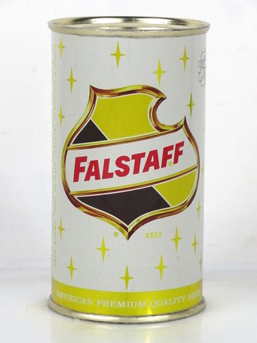 1959 Falstaff Beer 12oz 62-14.2b Flat Top Can Omaha Nebraska