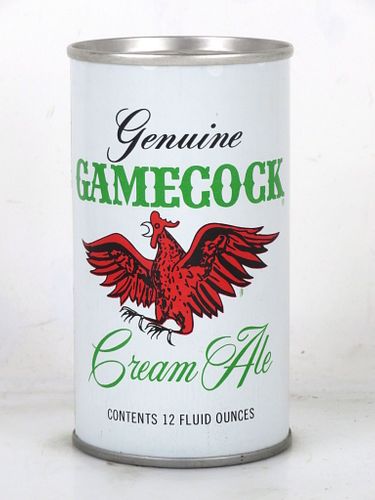 1968 Gamecock Ale 12oz T67-08 Ring Top Can Cumberland Maryland