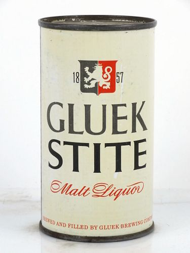 1958 Gluek Stite Malt Liquor 12oz 70-14 Flat Top Can Minneapolis Minnesota