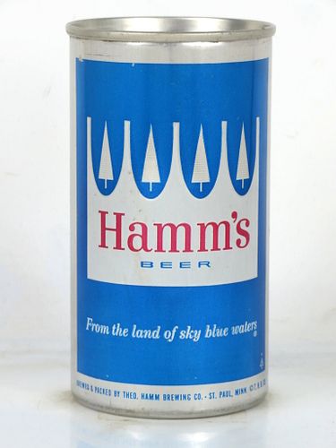 1962 Hamm's Beer 12oz 79-28v2 Flat Top Can Saint Paul Minnesota