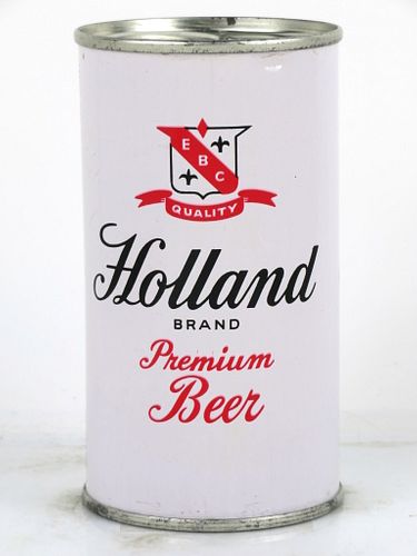 1959 Holland Premium Beer 12oz 83-10 Flat Top Can Hammonton New Jersey