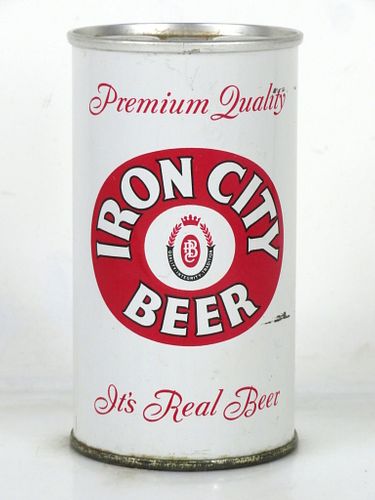 1962 Iron City Beer 12oz 85-39.2 Flat Top Can Pittsburgh Pennsylvania