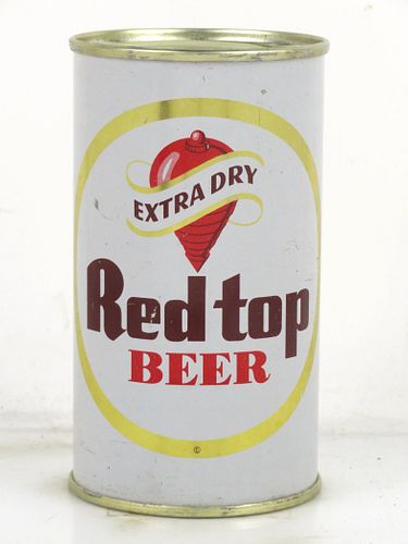 1953 Redtop Beer 12oz 119-37.2 Flat Top Can Cincinnati Ohio