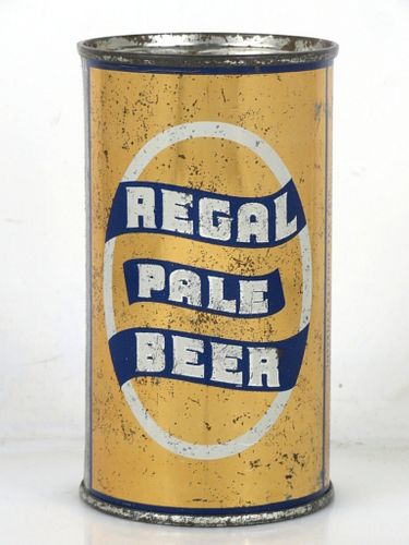1939 Regal Pale Beer 12oz 120-31 Flat Top Can San Francisco California mpm